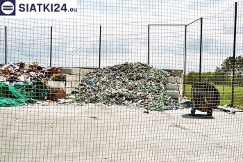 Siatki Tychy - Siatka zabezpieczająca wysypisko śmieci dla terenów Tych
